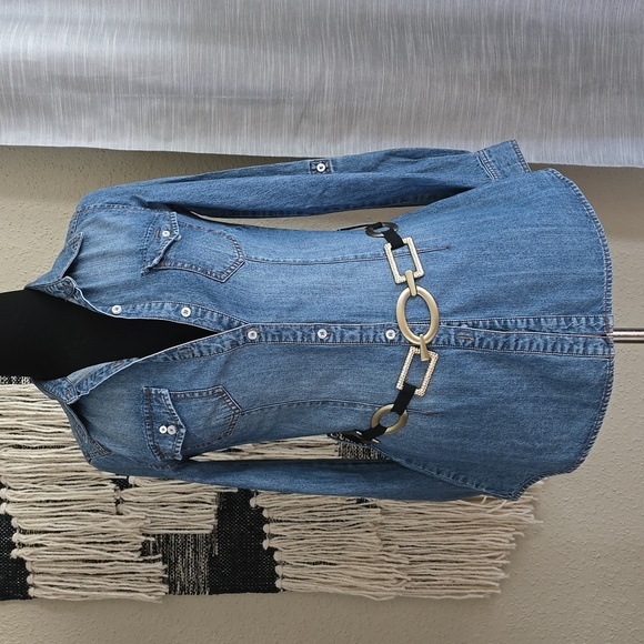 Diesel Tops - Diesel denim button-down shirt